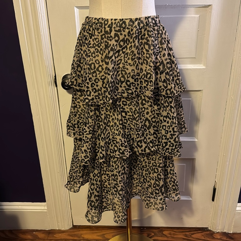 Leopard Skirt